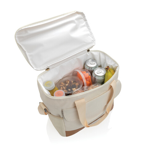 Impact AWARE™ rCanvas Kühltasche off white bedrucken, Art.-Nr. P422.390 Impact AWARE™ rCanvas Kühltasche off white bedrucken, Art.-Nr. P422.390
