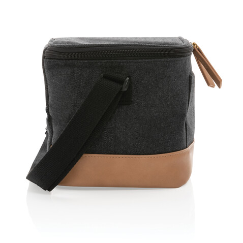Impact AWARE™ rCanvas 6-Pack Kühltasche schwarz bedrucken, Art.-Nr. P422.421 Impact AWARE™ rCanvas 6-Pack Kühltasche schwarz bedrucken, Art.-Nr. P422.421
