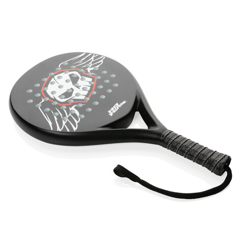 No Fear Fiberglas Padel-Racket schwarz bedrucken, Art.-Nr. P453.451 No Fear Fiberglas Padel-Racket schwarz bedrucken, Art.-Nr. P453.451