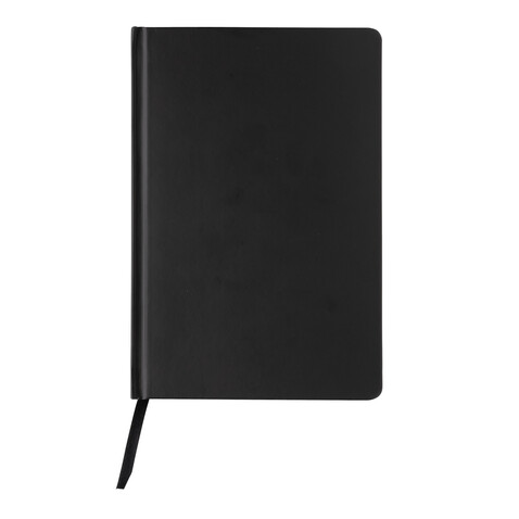 A5 Impact Steinpaper Hardcover Notizbuch schwarz bedrucken, Art.-Nr. P774.351 A5 Impact Steinpaper Hardcover Notizbuch schwarz bedrucken, Art.-Nr. P774.351