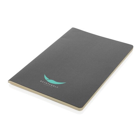 A5 Softcover Notizbuch schwarz bedrucken, Art.-Nr. P774.441 A5 Softcover Notizbuch schwarz bedrucken, Art.-Nr. P774.441