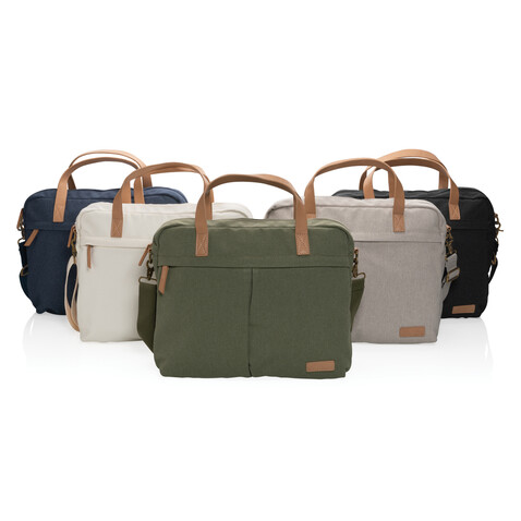 Impact AWARE™ 16 oz. rCanvas Laptop-Tasche off white bedrucken, Art.-Nr. P760.230 Impact AWARE™ 16 oz. rCanvas Laptop-Tasche off white bedrucken, Art.-Nr. P760.230
