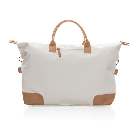 Impact AWARE™ 16 oz. rCanvas große Wochenendtasche off white bedrucken, Art.-Nr. P760.250 Impact AWARE™ 16 oz. rCanvas große Wochenendtasche off white bedrucken, Art.-Nr. P760.250
