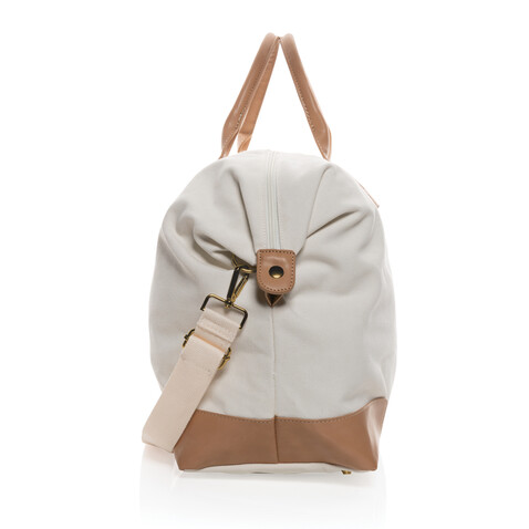 Impact AWARE™ 16 oz. rCanvas große Wochenendtasche off white bedrucken, Art.-Nr. P760.250 Impact AWARE™ 16 oz. rCanvas große Wochenendtasche off white bedrucken, Art.-Nr. P760.250