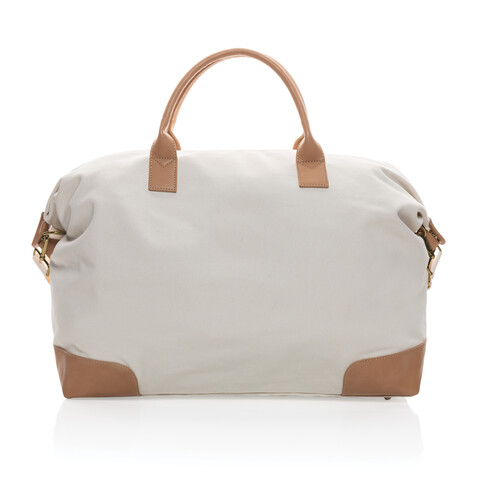 Impact AWARE™ 16 oz. rCanvas große Wochenendtasche off white bedrucken, Art.-Nr. P760.250 Impact AWARE™ 16 oz. rCanvas große Wochenendtasche off white bedrucken, Art.-Nr. P760.250
