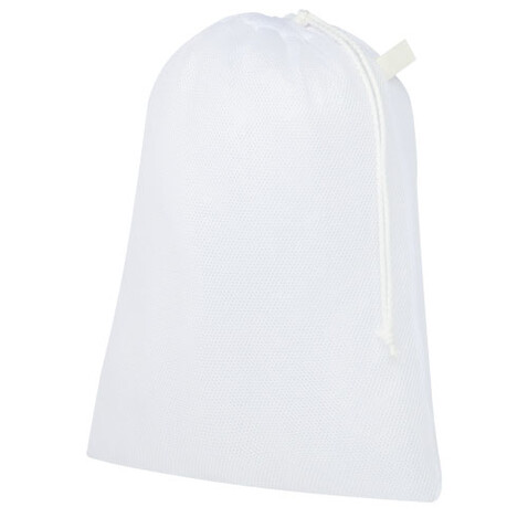 recycelter Polyester-Zuziehbeutel, 25 x 32 cm, weiss bedrucken, Art.-Nr. 1PL03601 recycelter Polyester-Zuziehbeutel, 25 x 32 cm, weiss bedrucken, Art.-Nr. 1PL03601