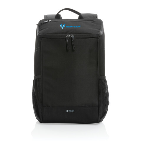 Swiss Peak AWARE™ 1200D Deluxe Kühlrucksack schwarz bedrucken, Art.-Nr. P422.431 Swiss Peak AWARE™ 1200D Deluxe Kühlrucksack schwarz bedrucken, Art.-Nr. P422.431