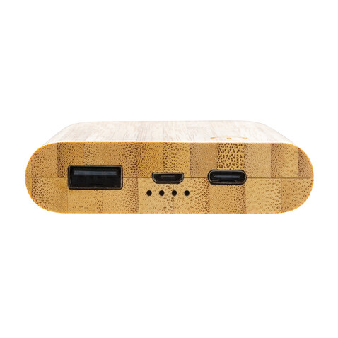 5.000mAh Bambus-Powerbank braun bedrucken, Art.-Nr. P322.259 5.000mAh Bambus-Powerbank braun bedrucken, Art.-Nr. P322.259