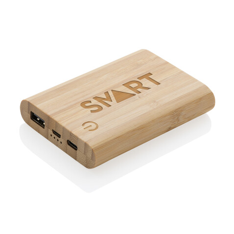 5.000mAh Bambus-Powerbank braun bedrucken, Art.-Nr. P322.259 5.000mAh Bambus-Powerbank braun bedrucken, Art.-Nr. P322.259