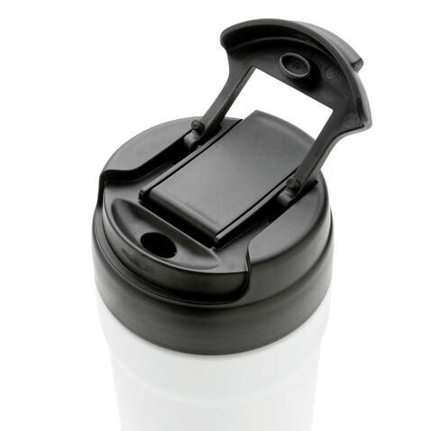 RCS recyc. Stainless Steel Becher mit Hot & Cold Verschluss weiß bedrucken, Art.-Nr. P433.133 RCS recyc. Stainless Steel Becher mit Hot & Cold Verschluss weiß bedrucken, Art.-Nr. P433.133