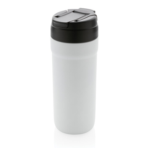 RCS recyc. Stainless Steel Becher mit Hot & Cold Verschluss weiß bedrucken, Art.-Nr. P433.133 RCS recyc. Stainless Steel Becher mit Hot & Cold Verschluss weiß bedrucken, Art.-Nr. P433.133