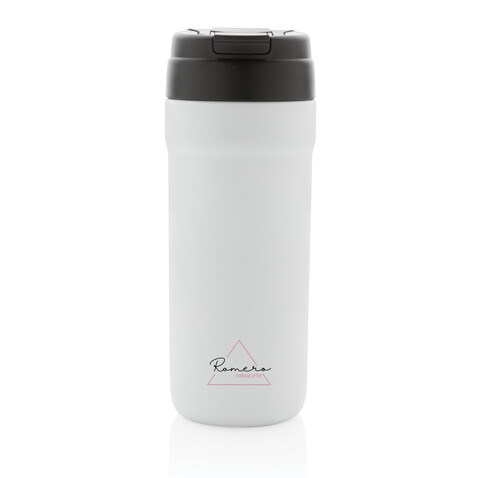 RCS recyc. Stainless Steel Becher mit Hot & Cold Verschluss weiß bedrucken, Art.-Nr. P433.133 RCS recyc. Stainless Steel Becher mit Hot & Cold Verschluss weiß bedrucken, Art.-Nr. P433.133