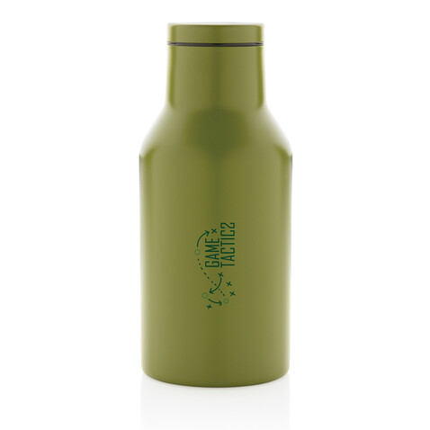 RCS recycelte Stainless Steel Kompakt-Flasche grün bedrucken, Art.-Nr. P433.197 RCS recycelte Stainless Steel Kompakt-Flasche grün bedrucken, Art.-Nr. P433.197
