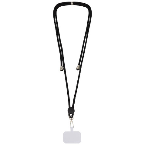 Kubi Smartphone Lanyard, weiss bedrucken, Art.-Nr. 12426301