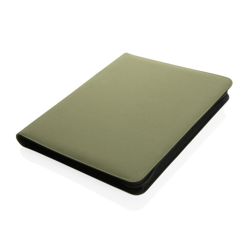 Impact Aware™ Deluxe 300D Tech Portfolio mit Reißverschluss grün bedrucken, Art.-Nr. P774.397