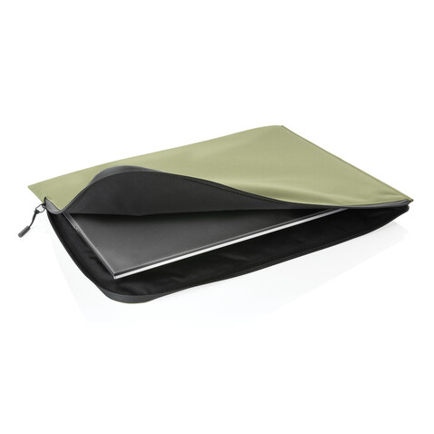 Impact Aware™ 15.6" Laptop Sleeve grün bedrucken, Art.-Nr. P788.107