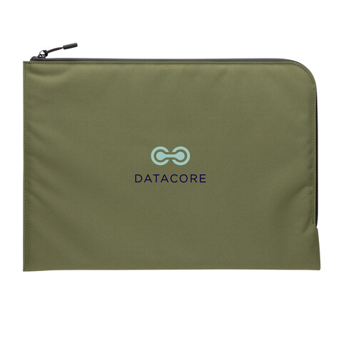 Impact Aware™ 15.6" Laptop Sleeve grün bedrucken, Art.-Nr. P788.107