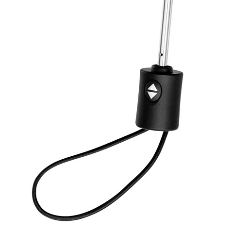 Swiss Peak AWARE™ RPET Ultra-Light 20.5" Automatik-Schirm schwarz bedrucken, Art.-Nr. P850.321