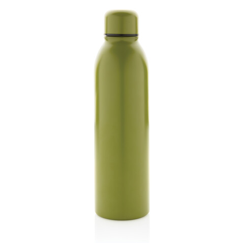 RCS recycelte Stainless Steel Vakuumflasche grün bedrucken, Art.-Nr. P433.047 RCS recycelte Stainless Steel Vakuumflasche grün bedrucken, Art.-Nr. P433.047