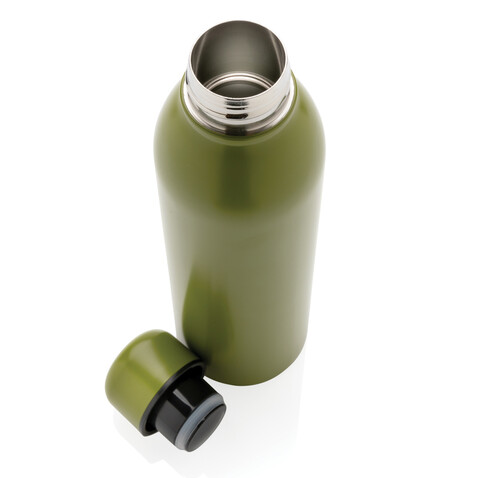 RCS recycelte Stainless Steel Vakuumflasche grün bedrucken, Art.-Nr. P433.047 RCS recycelte Stainless Steel Vakuumflasche grün bedrucken, Art.-Nr. P433.047