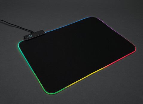 RGB Gaming Mauspad schwarz bedrucken, Art.-Nr. P300.201 RGB Gaming Mauspad schwarz bedrucken, Art.-Nr. P300.201
