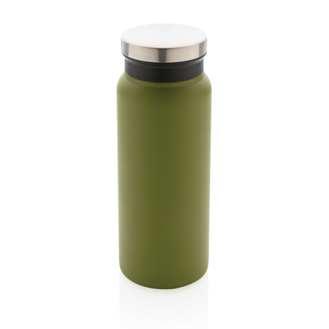 RCS recycelte Stainless Steel Vakuumflasche 600ml grün bedrucken, Art.-Nr. P433.027 RCS recycelte Stainless Steel Vakuumflasche 600ml grün bedrucken, Art.-Nr. P433.027