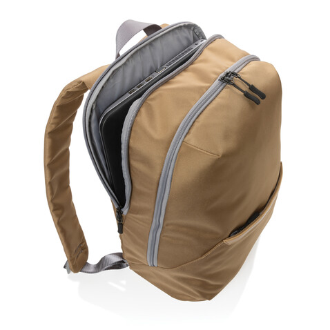 Impact AWARE™ 1200D 15.6'' Laptop-Rucksack khaki, grau bedrucken, Art.-Nr. P762.829 Impact AWARE™ 1200D 15.6'' Laptop-Rucksack khaki, grau bedrucken, Art.-Nr. P762.829