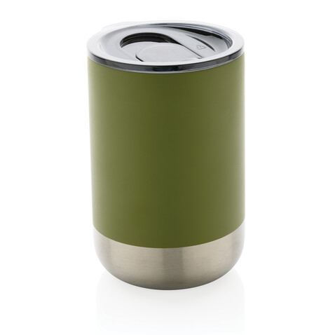 RCS recycelter Stainless Steel Becher grün bedrucken, Art.-Nr. P433.067 RCS recycelter Stainless Steel Becher grün bedrucken, Art.-Nr. P433.067