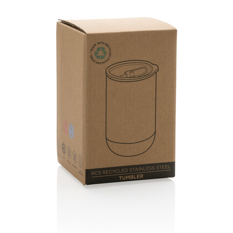RCS recycelter Stainless Steel Becher grün bedrucken, Art.-Nr. P433.067 RCS recycelter Stainless Steel Becher grün bedrucken, Art.-Nr. P433.067