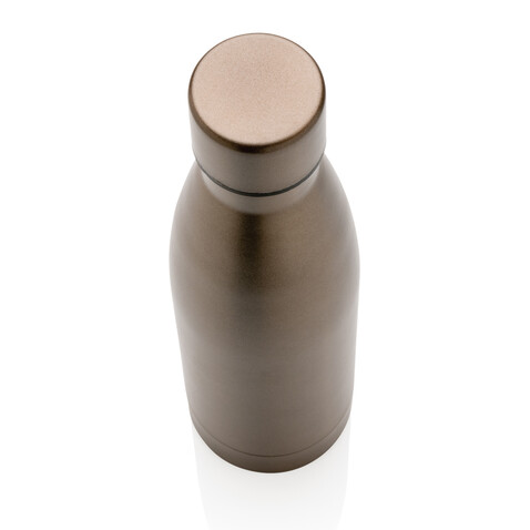 RCS recycelte Stainless Steel Solid Vakuum-Flasche braun bedrucken, Art.-Nr. P433.279 RCS recycelte Stainless Steel Solid Vakuum-Flasche braun bedrucken, Art.-Nr. P433.279