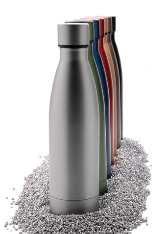 RCS recycelte Stainless Steel Solid Vakuum-Flasche braun bedrucken, Art.-Nr. P433.279 RCS recycelte Stainless Steel Solid Vakuum-Flasche braun bedrucken, Art.-Nr. P433.279