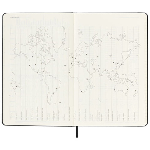 Moleskine Hardcover 12 Monate Wochenkalender L, schwarz bedrucken, Art.-Nr. 10775490 Moleskine Hardcover 12 Monate Wochenkalender L, schwarz bedrucken, Art.-Nr. 10775490