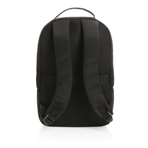Swiss Peak AWARE™ RPET 15,6" Day-Pack schwarz bedrucken, Art.-Nr. P762.741