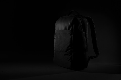 Swiss Peak AWARE™ RPET 15,6" Day-Pack schwarz bedrucken, Art.-Nr. P762.741