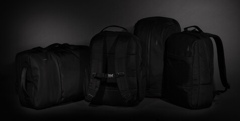Swiss Peak AWARE™ RPET 15,6 Zoll Pendler-Rucksack schwarz bedrucken, Art.-Nr. P762.781