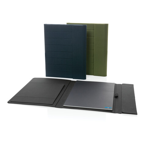 Impact Aware™ A4 Portfolio mit Magnetverschluss grün bedrucken, Art.-Nr. P774.377 Impact Aware™ A4 Portfolio mit Magnetverschluss grün bedrucken, Art.-Nr. P774.377