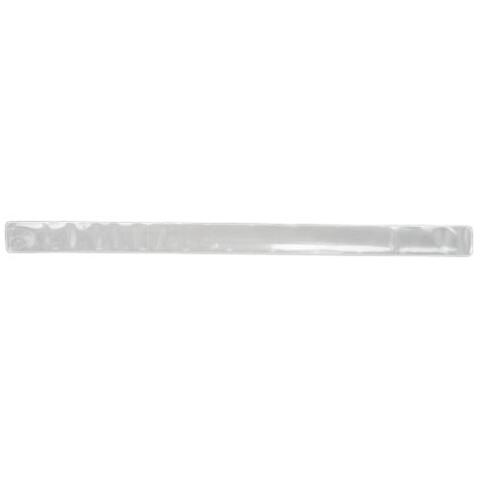 RFX™ Johan 38 cm reflektierendes Sicherheits-Schnapparmband, weiss bedrucken, Art.-Nr. 12205101 RFX™ Johan 38 cm reflektierendes Sicherheits-Schnapparmband, weiss bedrucken, Art.-Nr. 12205101