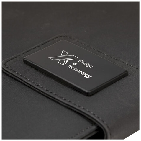 SCX.design O16 A5 Notizbuch mit Powerbank und Leuchtlogo, schwarz bedrucken, Art.-Nr. 2PX01190 SCX.design O16 A5 Notizbuch mit Powerbank und Leuchtlogo, schwarz bedrucken, Art.-Nr. 2PX01190