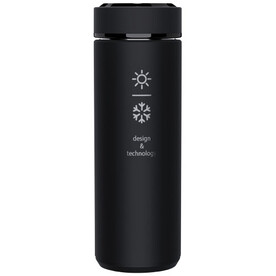 SCX.design D10 Smart Isolierflasche, schwarz bedrucken, Art.-Nr. 2PX03990