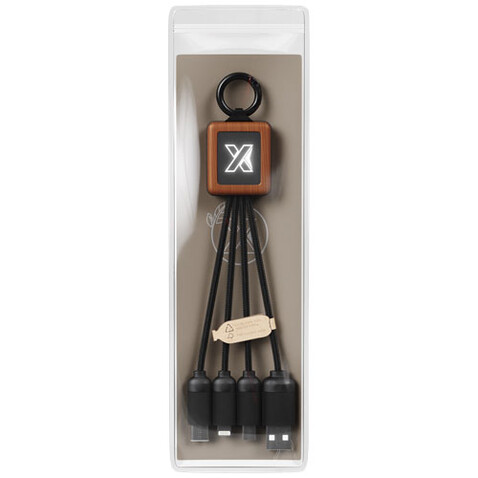 SCX.design C19 20W Easy to Use Kabel aus Holz mit Leuchtlogo, holz, schwarz bedrucken, Art.-Nr. 2PX04471 SCX.design C19 20W Easy to Use Kabel aus Holz mit Leuchtlogo, holz, schwarz bedrucken, Art.-Nr. 2PX04471