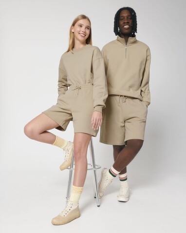 Boarder Dry - Die Unisex-Joggingshorts mit trockenem Griff - Desert Dust - XL bedrucken, Art.-Nr. STBU944C0281X