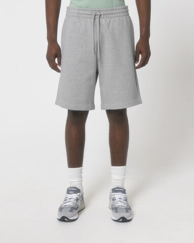 Boarder Dry - Die Unisex-Joggingshorts mit trockenem Griff - Heather Grey - XS bedrucken, Art.-Nr. STBU944C250XS