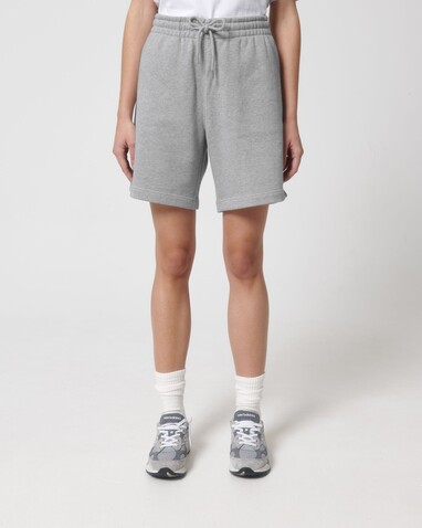 Boarder Dry - Die Unisex-Joggingshorts mit trockenem Griff - Heather Grey - M bedrucken, Art.-Nr. STBU944C2501M