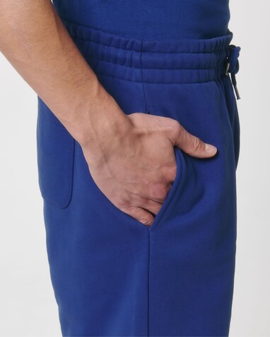 Boarder Dry - Die Unisex-Joggingshorts mit trockenem Griff - Worker Blue - L bedrucken, Art.-Nr. STBU944C0881L