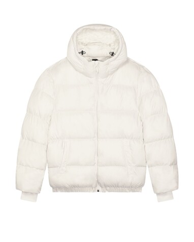 Puffer - Die Oversized Unisex-Steppjacke - Off White - XXS bedrucken, Art.-Nr. STJU840C0182S