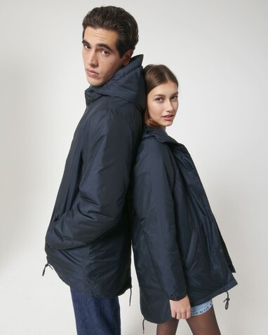 Padded Parker - Der Unisex-Parka wattiert - French Navy - XXS bedrucken, Art.-Nr. STJU841C7272S