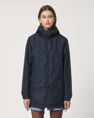 Padded Parker - Der Unisex-Parka wattiert - French Navy - S bedrucken, Art.-Nr. STJU841C7271S Padded Parker - Der Unisex-Parka wattiert - French Navy - S bedrucken, Art.-Nr. STJU841C7271S
