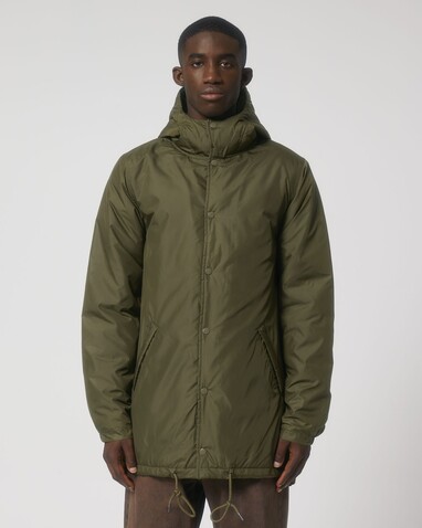 Padded Parker - Der Unisex-Parka wattiert - British Khaki - XS bedrucken, Art.-Nr. STJU841C008XS Padded Parker - Der Unisex-Parka wattiert - British Khaki - XS bedrucken, Art.-Nr. STJU841C008XS