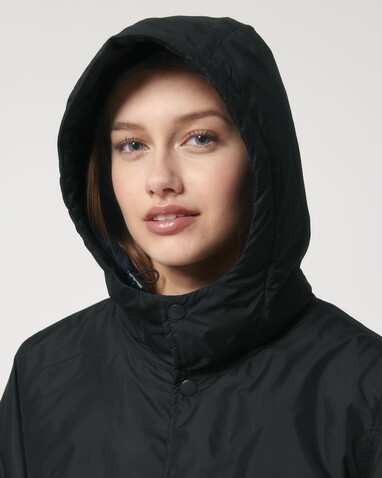 Padded Parker - Der Unisex-Parka wattiert - Black - XL bedrucken, Art.-Nr. STJU841C0021X
