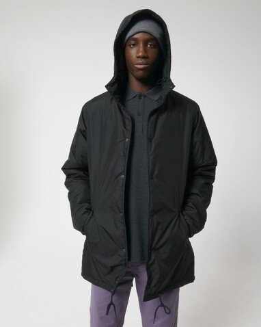 Padded Parker - Der Unisex-Parka wattiert - Black - L bedrucken, Art.-Nr. STJU841C0021L Padded Parker - Der Unisex-Parka wattiert - Black - L bedrucken, Art.-Nr. STJU841C0021L